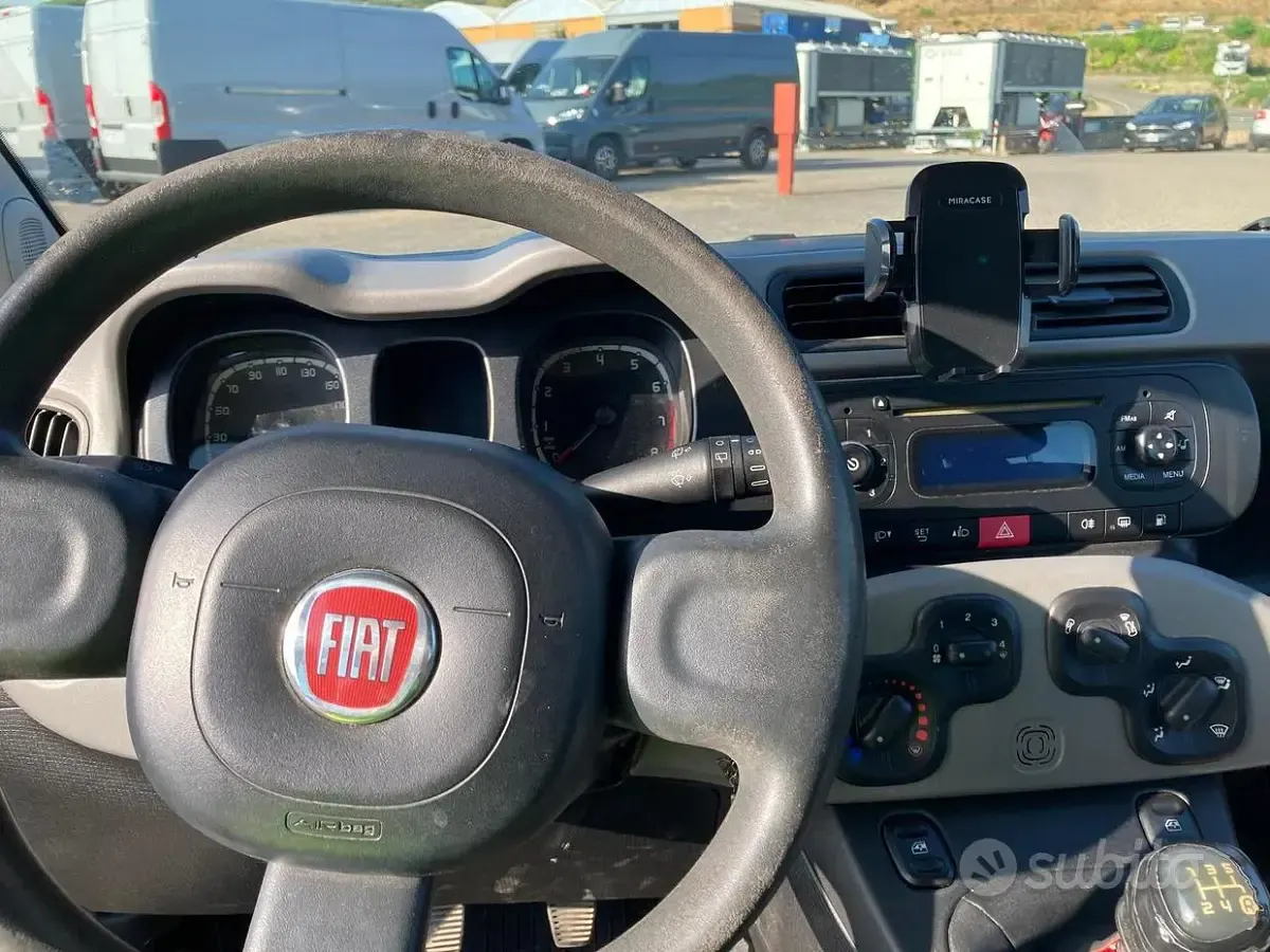 Usata Fiat Panda 85 CV (62 kW) 2014 Bianco Utilitaria