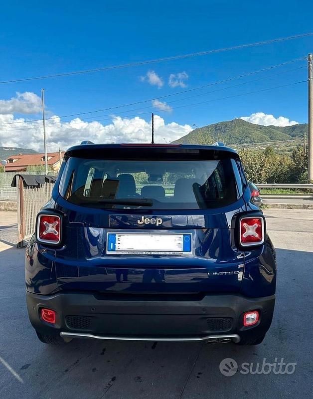Usata Jeep Renegade Limited 120 CV (88 kW) 2017 Blu SUV