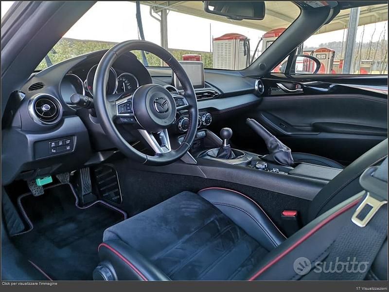 Usata Mazda MX5 Inclusive 178 CV (130 kW) 2017 Nero Cabrio