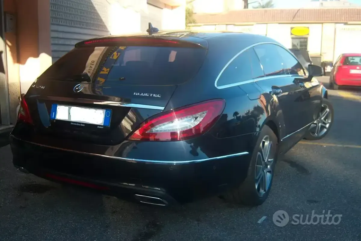 Usata Mercedes CLS250 Premium 204 CV (150 kW) 2014 Grigio Coupé