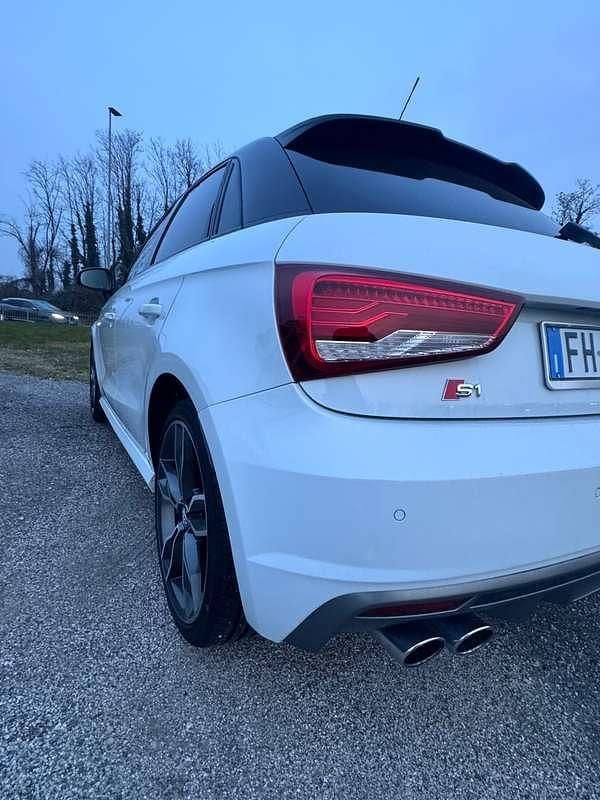 Usata Audi S1 Sportback Ambiente 231 CV (169 kW) 2017 Bianco Utilitaria
