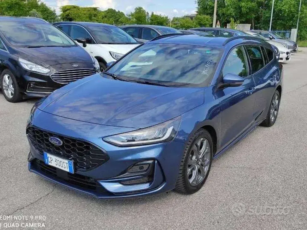 Usata Ford Focus ST-Line 125 CV (91 kW) 2023 Blu Station wagon