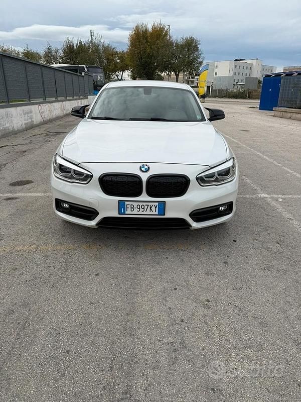 Usata BMW 116 2016 Bianco Utilitaria