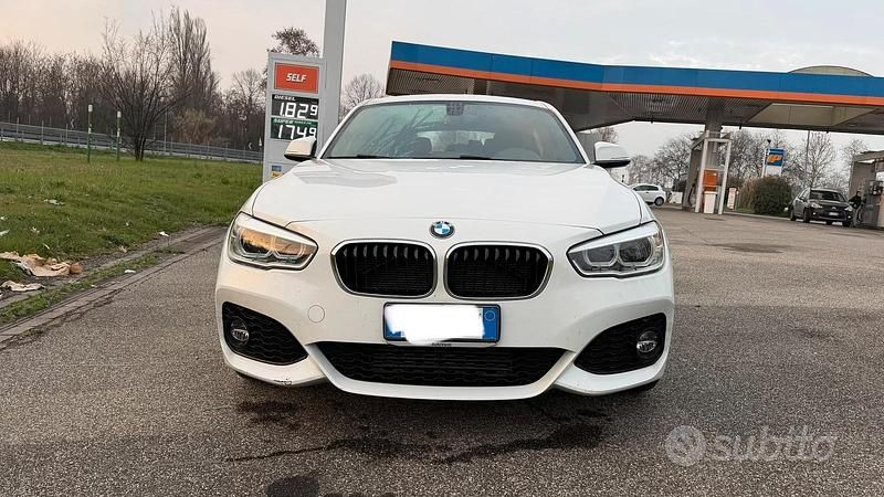 Usata BMW 116 M Sport 2016 Bianco Utilitaria