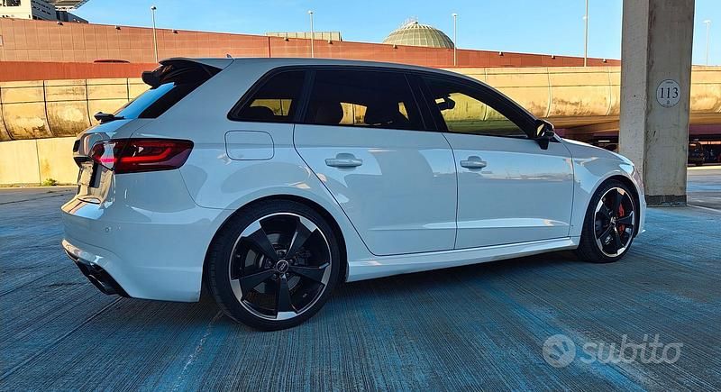 Usata Audi RS3 367 CV (269 kW) 2015 Bianco Berlina