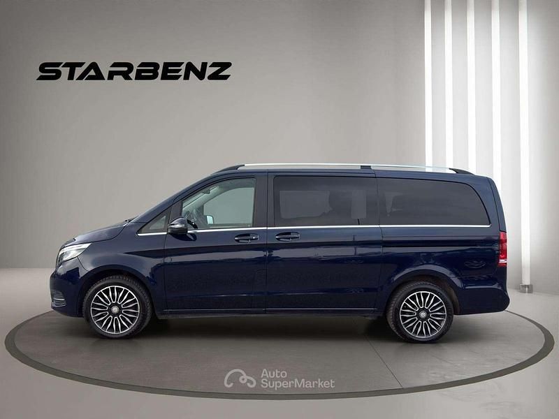 Usata Mercedes V250 Premium 190 CV (139 kW) 2016 Blu Monovolume