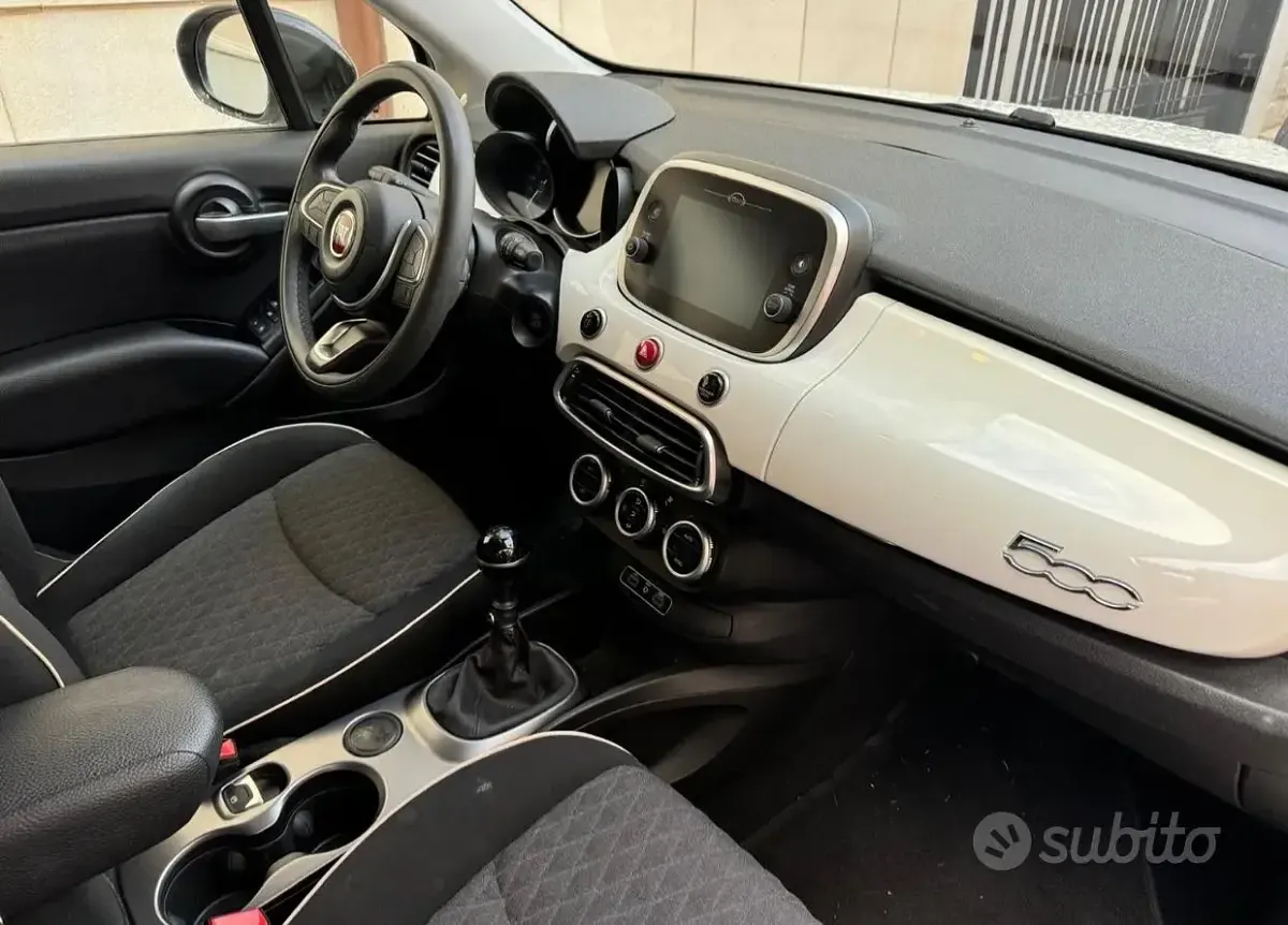 Usata Fiat 500X 95 CV (69 kW) 2019 Bianco SUV