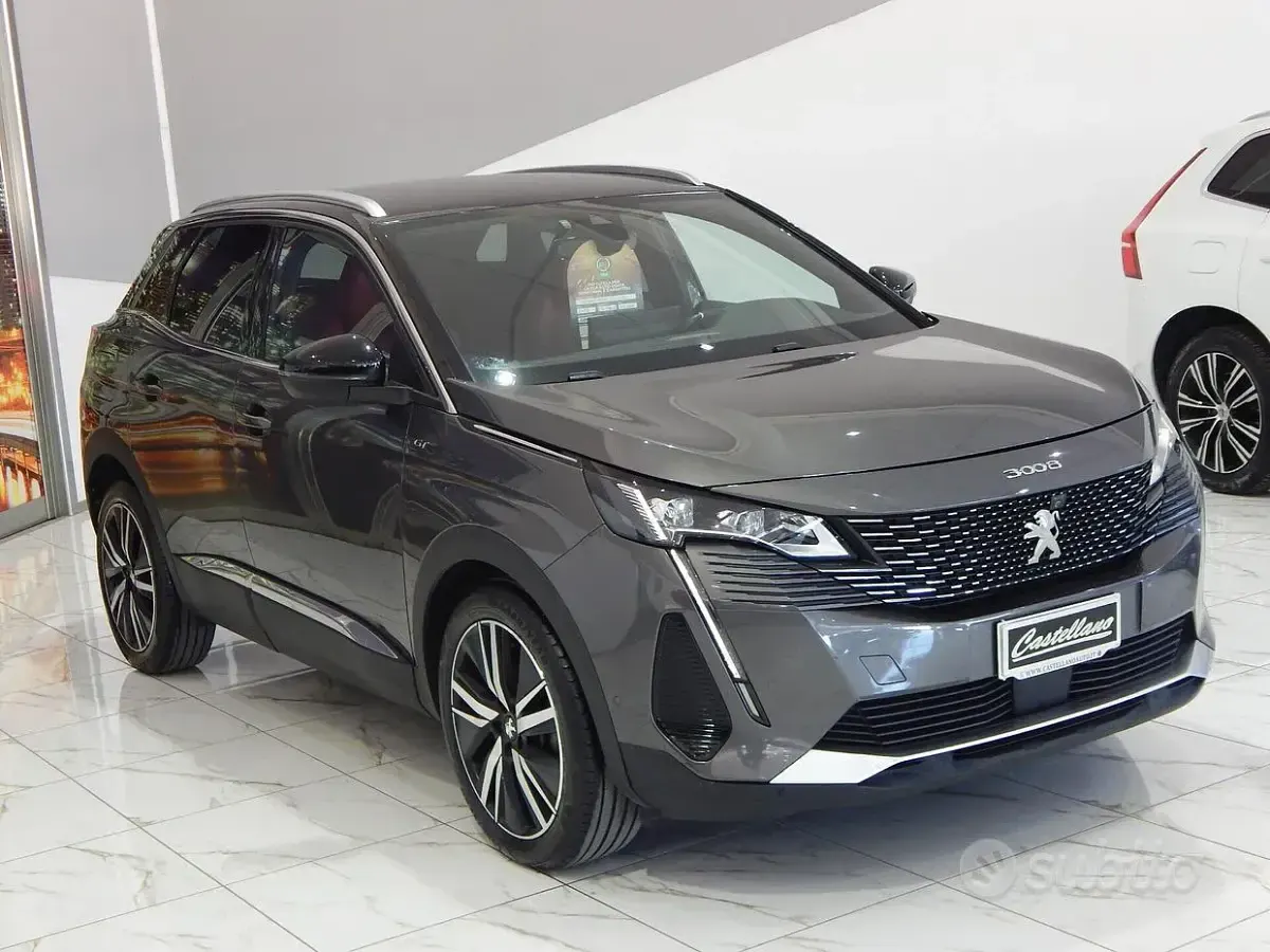 Usata Peugeot 3008 GT 131 CV (96 kW) 2021 Grigio SUV