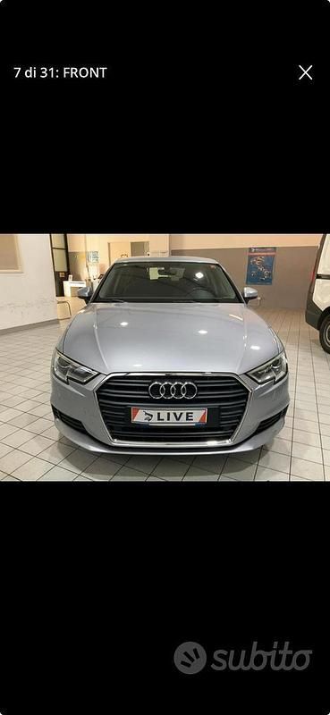 Usata Audi A3 Ambiente 116 CV (85 kW) 2017 Grigio Berlina