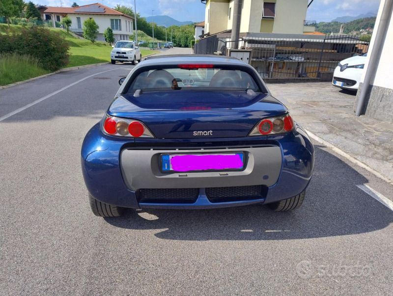 Usata Smart Roadster Passion 82 CV (60 kW) 2006 Blu/azzurro Cabrio