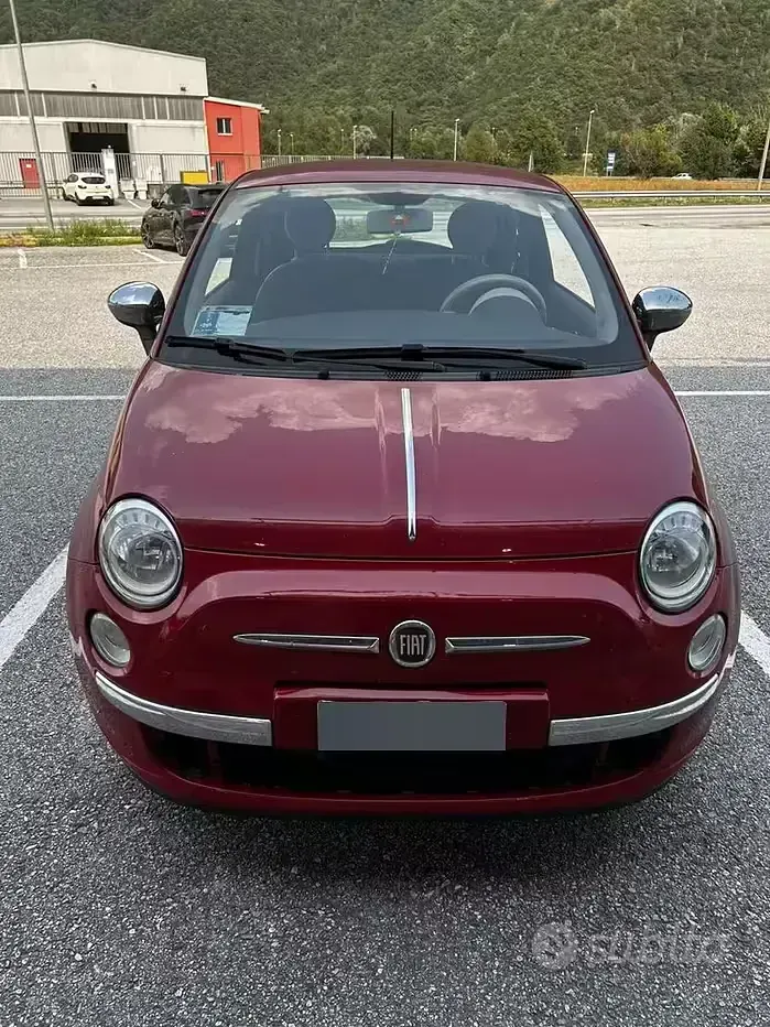 Usata Fiat 500 69 CV (50 kW) 2014 Rosso Berlina