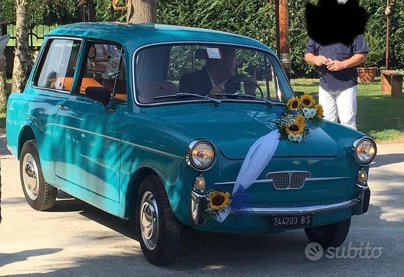 Usata Autobianchi Bianchina 1960 Blu Utilitaria