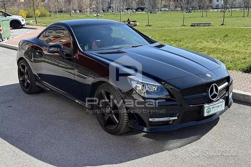 Usata Mercedes SLK250 Premium 204 CV (150 kW) 2011 Nero Cabrio
