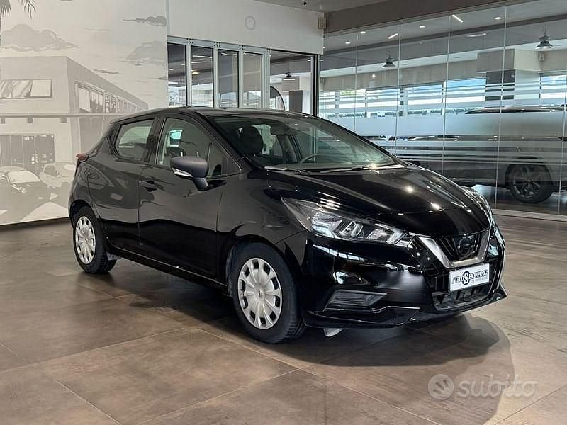 Usata Nissan Micra Visia 92 CV (67 kW) 2021 Nero Berlina