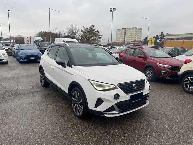 Usata Seat Arona FR 90 CV (66 kW) 2021 Bianco SUV