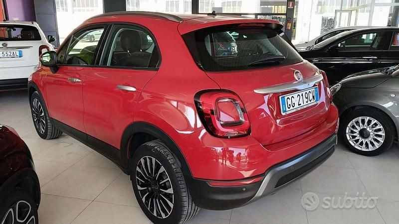 Usata Fiat 500 Cross 121 CV (88 kW) 2021 Rosso Monovolume