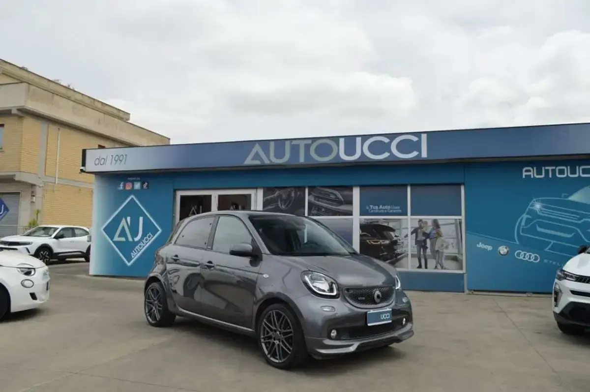 Usata Smart ForFour Brabus 90 CV (66 kW) 2017 Graphite grey/tr. graphite Utilitaria