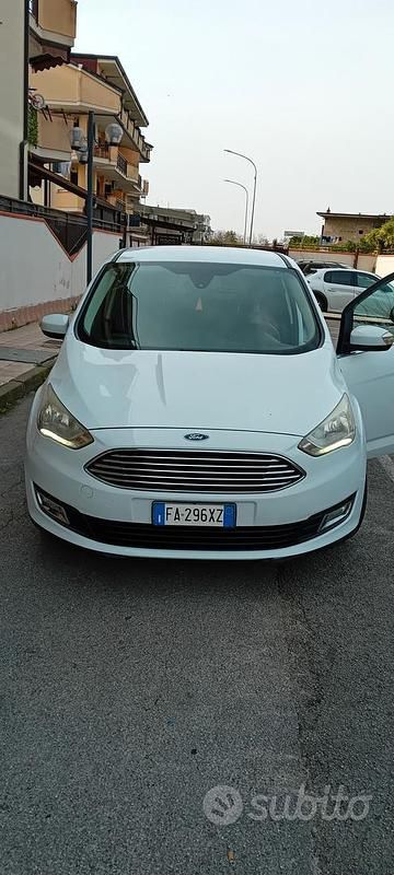 Usata Ford C-MAX Titanium 2015 Bianco Monovolume