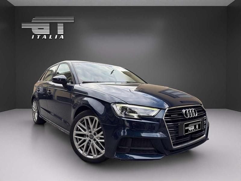 Blu Usata 2017 Audi A3 Sportback S-Line Due volumi | 16.500 € (Buon prezzo) - Immagine 1/4