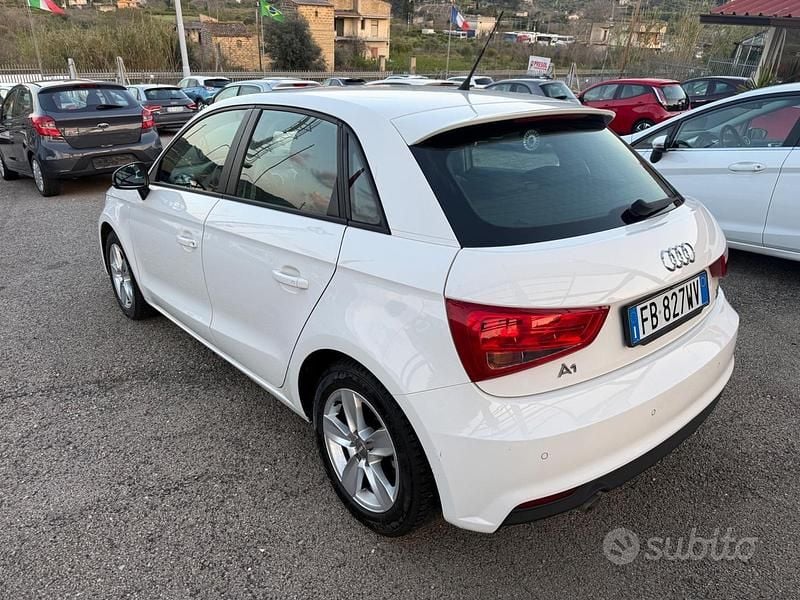 Usata Audi A1 116 CV (85 kW) 2016 Bianco Utilitaria
