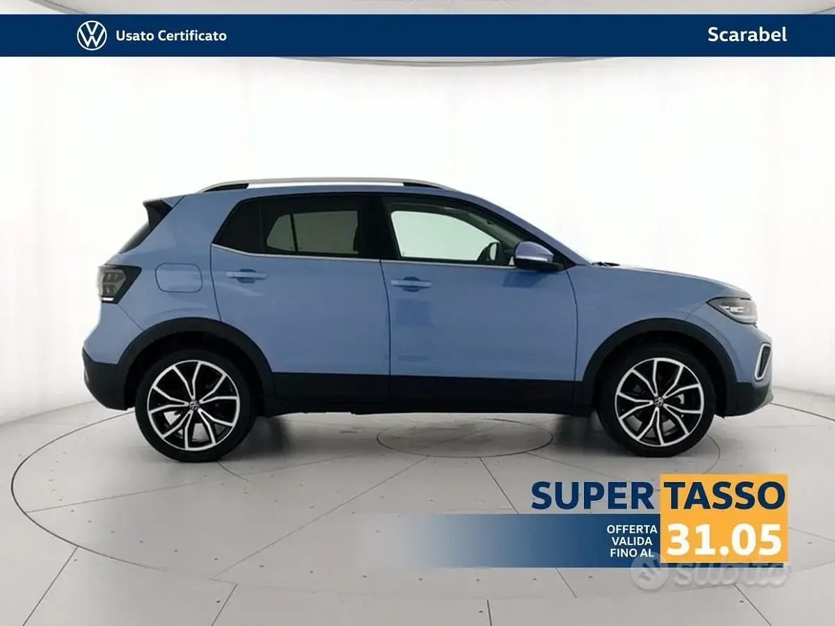 Occasion VW T-Cross Style 115 ch (84 kW) 2024 Bleue SUV