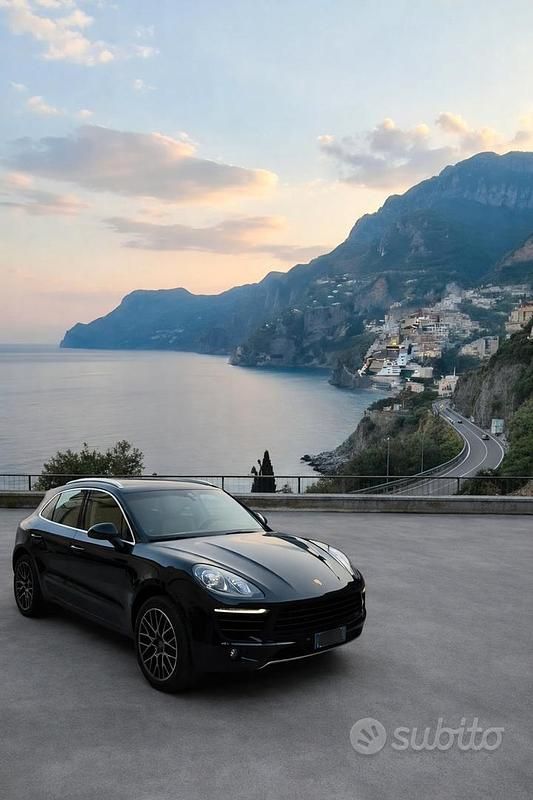 Usata Porsche Macan S 250 CV (183 kW) 2014 Nero SUV