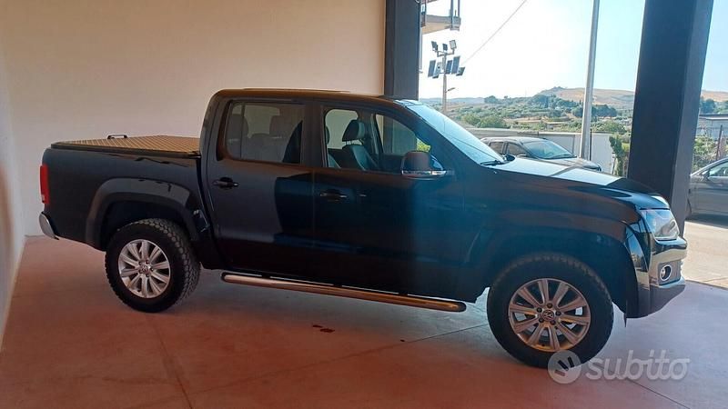 Usata VW Amarok 180 CV (132 kW) 2013 Nero Pick-up