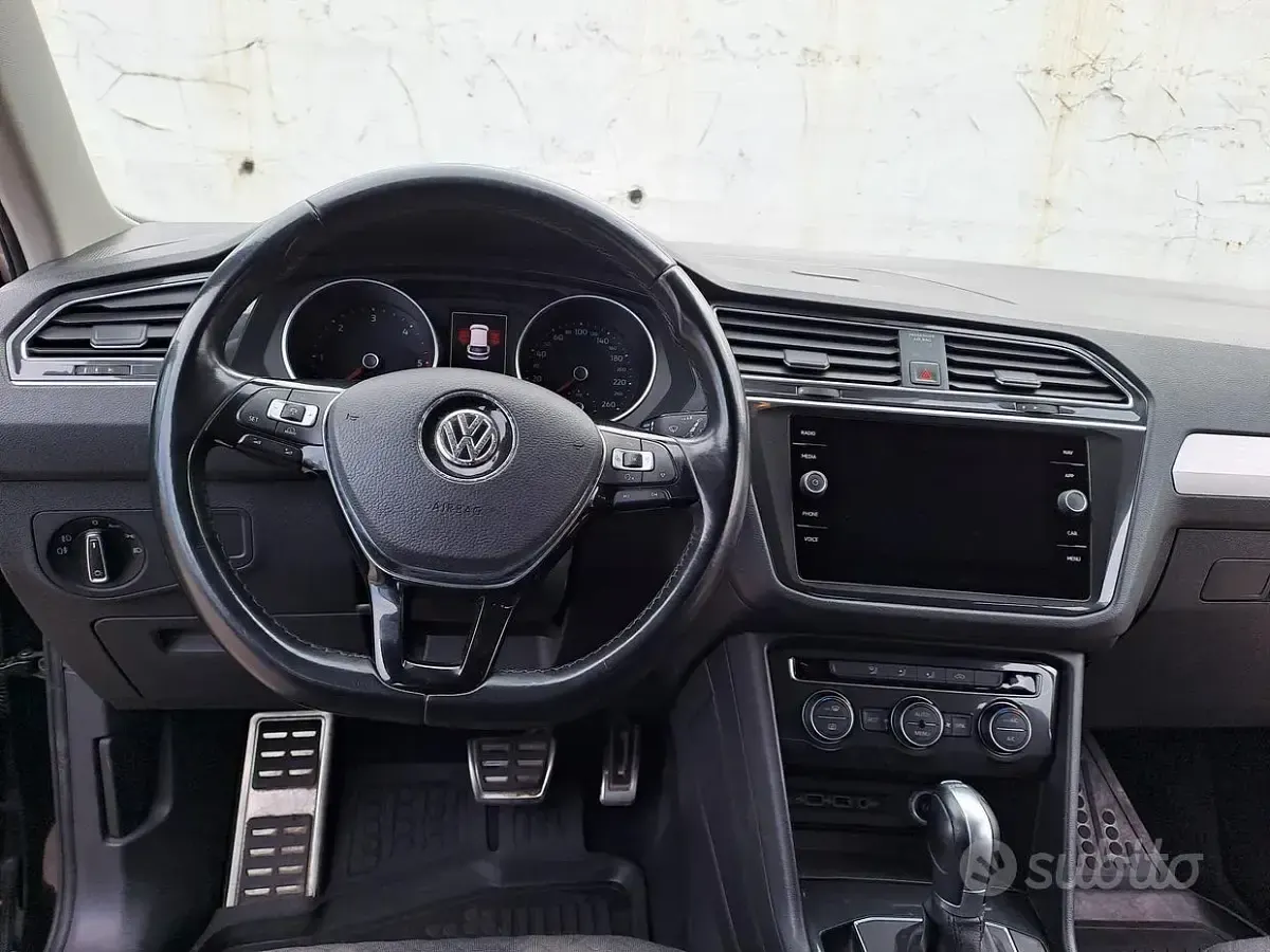 Usata VW Tiguan 150 CV (110 kW) 2018 Nero SUV
