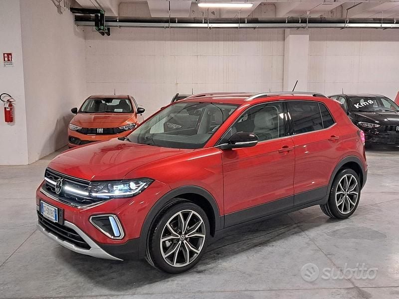 Usata VW T-Cross Style 116 CV (85 kW) 2024 Rosso SUV