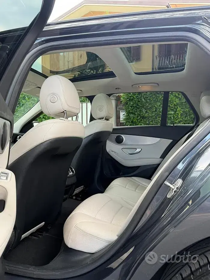 Usata Mercedes C250 AMG 204 CV (150 kW) 2015 Grigio Station wagon