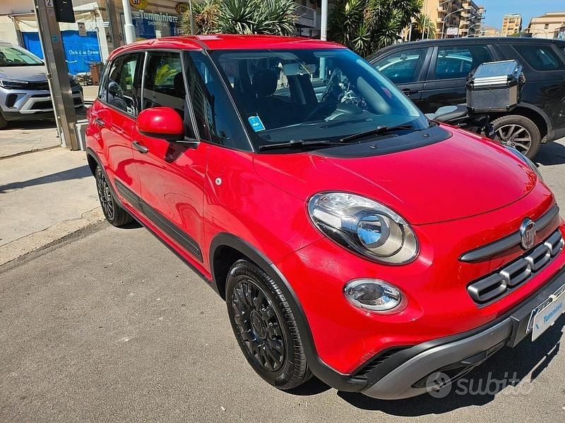 Usata Fiat 500L Cross 95 CV (69 kW) 2022 Rosso Monovolume