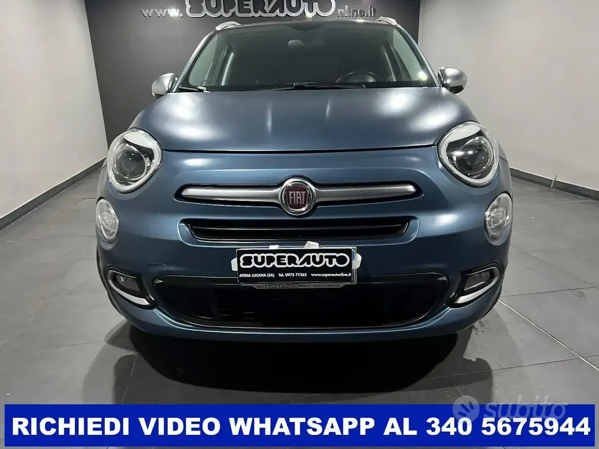 Usata Fiat 500X Mirror 95 CV (69 kW) 2019 Bluazzurro SUV
