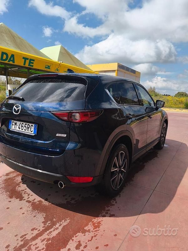 Usata Mazda CX-5 150 CV (110 kW) 2017 Blu SUV