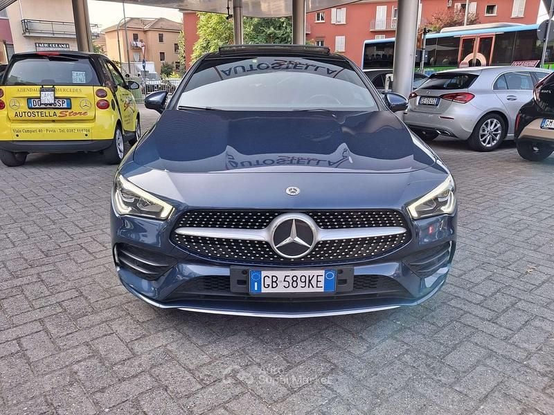 Usata Mercedes CLA45 AMG Shooting Brake Premium 190 CV (139 kW) 2020 Blu Station wagon