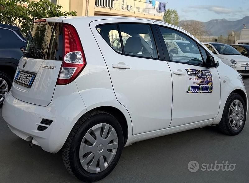 Usata Suzuki Splash 68 CV (50 kW) 2014 Bianco Utilitaria