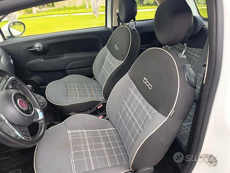 Usata Fiat 500 75 CV (55 kW) 2009 Bianco Utilitaria