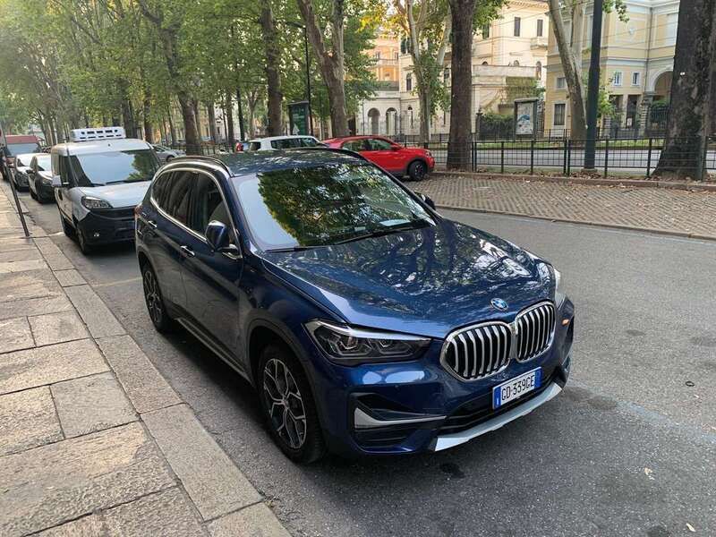 Usata BMW X1 xLine 150 CV (110 kW) 2021 Blu/azzurro SUV