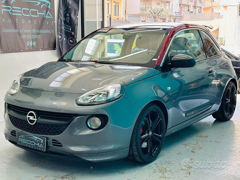 Usata Opel Adam S 150 CV (110 kW) 2016 Grigio Utilitaria