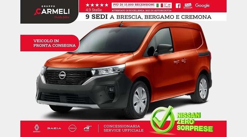 Nuova Nissan Townstar N-Connecta 131 CV (96 kW) 2026 Brun terracotta Furgone