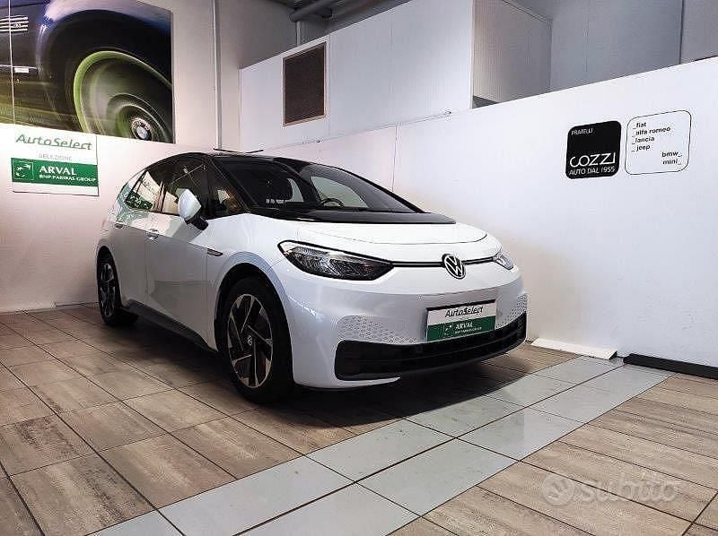 Usata VW ID.3 69 kW (95 CV) 2021 Bianco Utilitaria