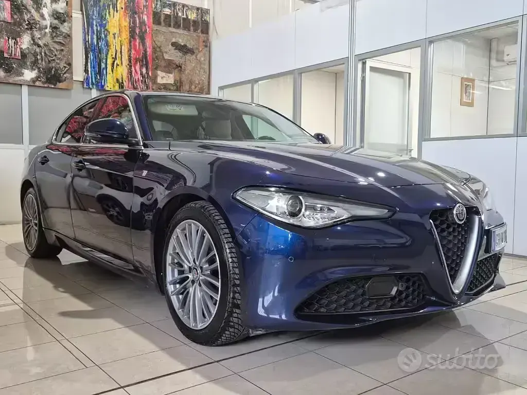 Usata Alfa Romeo Giulia Business 190 CV (139 kW) 2021 Blu Berlina