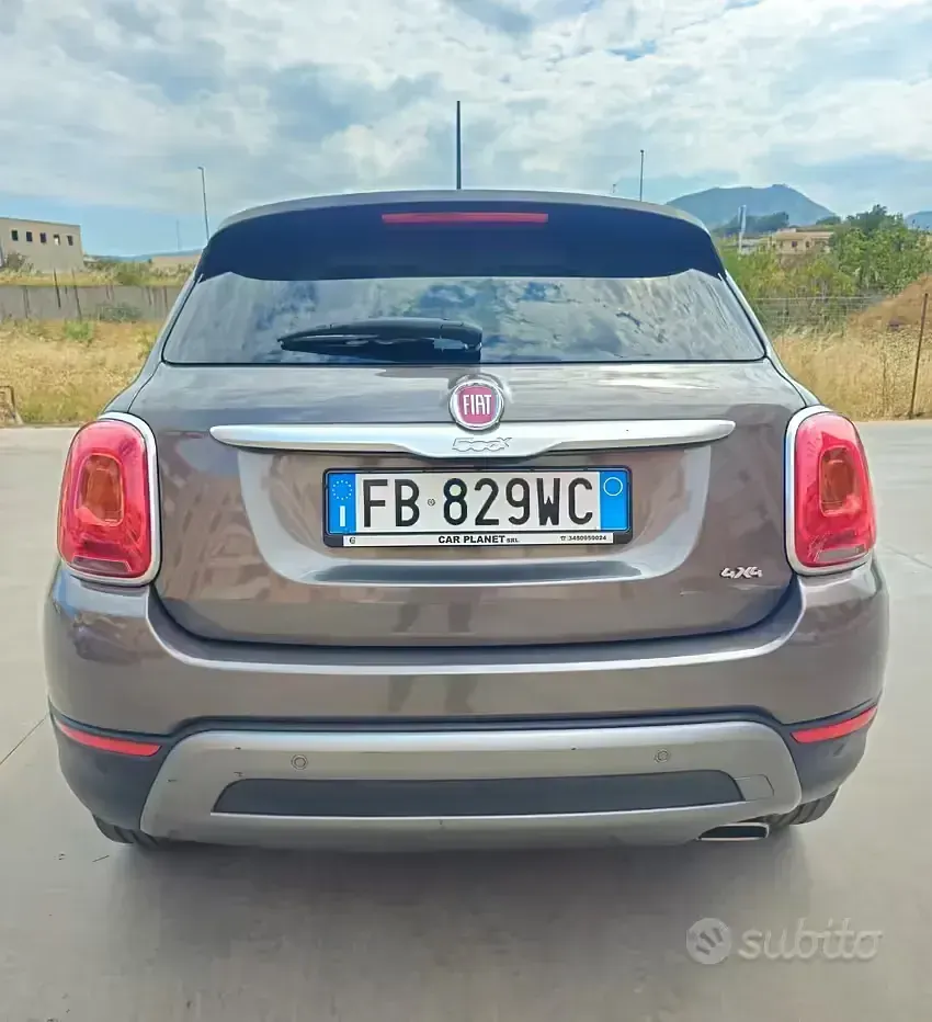 Usata Fiat 500X Cross Plus 140 CV (102 kW) 2016 Marrone SUV