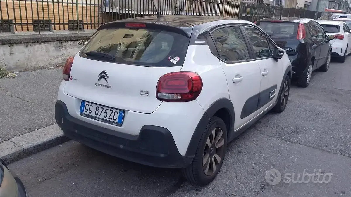 Usata Citroën C3 110 CV (80 kW) 2021 Bianco Utilitaria
