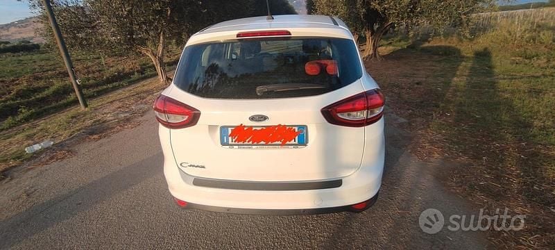 Usata Ford C-MAX 120 CV (88 kW) 2018 Bianco Monovolume