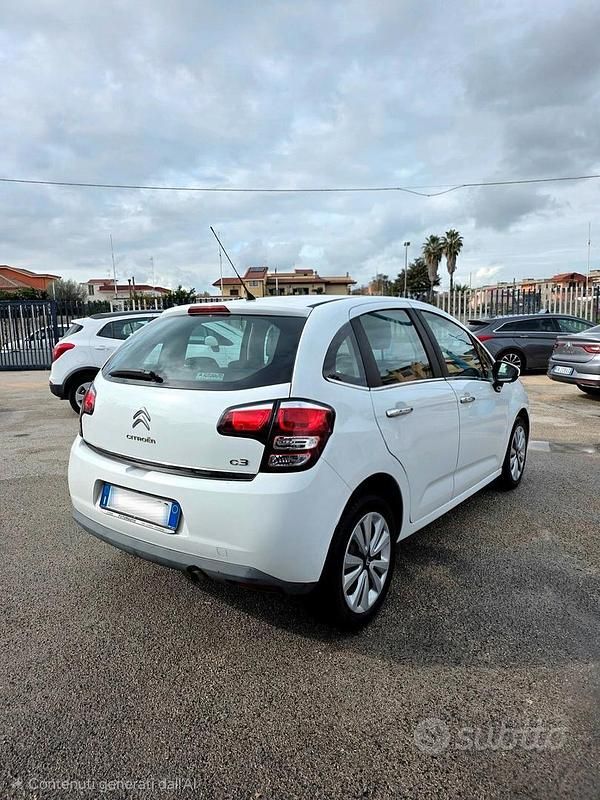 Usata Citroën C3 Seduction 82 CV (60 kW) 2015 Bianco Berlina