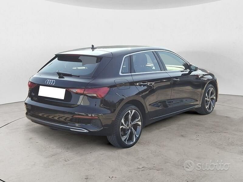 Usata Audi A3 Advanced 110 CV (80 kW) 2024 Nero Berlina