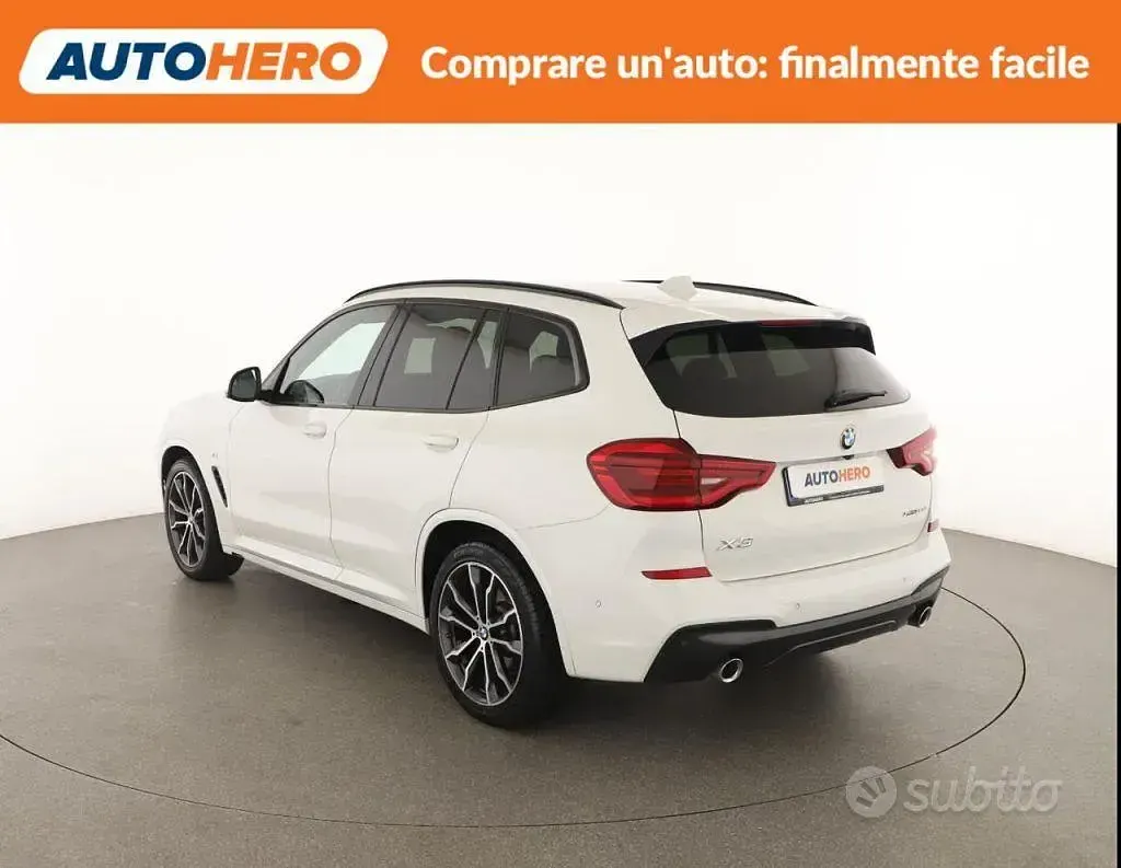 Usata BMW X3 M Sport 190 CV (139 kW) 2019 Bianco SUV