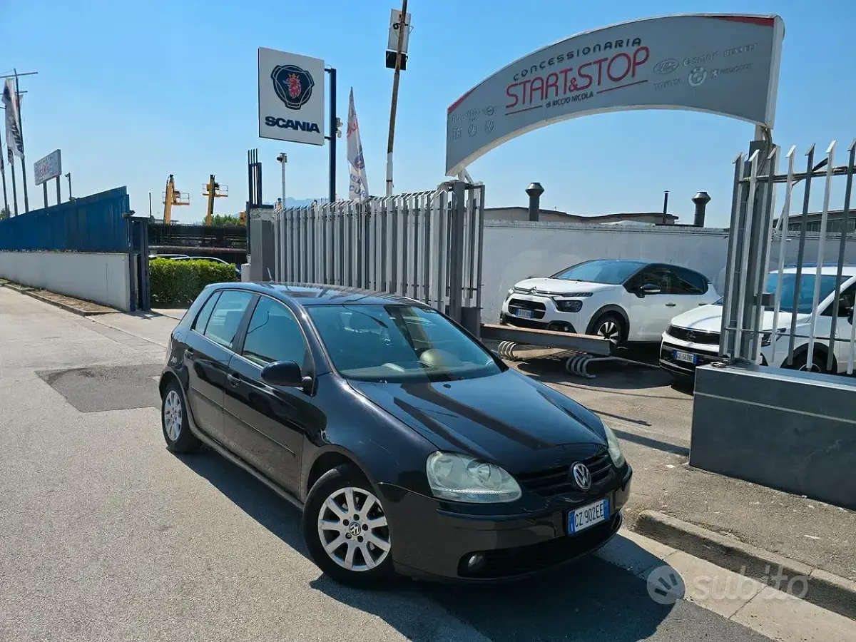 Usata VW Golf IV Comfortline 105 CV (77 kW) 2006 Nero Berlina