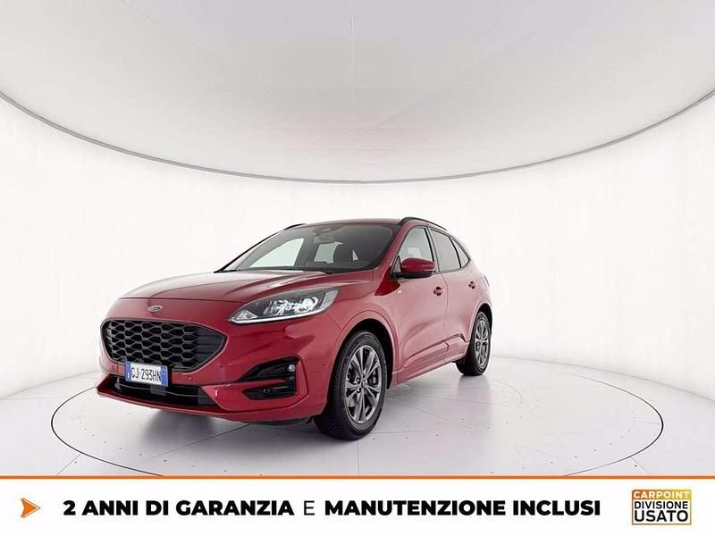 Rosso Usata 2022 Ford Kuga ST-Line SUV | 21.620 € (Buon prezzo) - Immagine 1/4