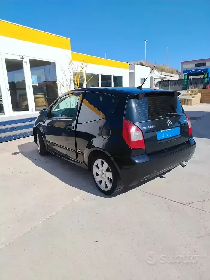 Usata Citroën C2 109 CV (80 kW) 2009 Nero Utilitaria